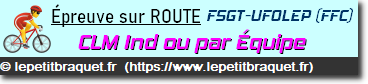 ⭐-  Championnat Départ. CLM ind. - Tour cycliste du Montgrimoux  (FSGT 69)