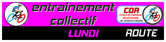 ⭕ - ENTRAINEMENT CLUB  du  LUNDI - ⏱ 13:00